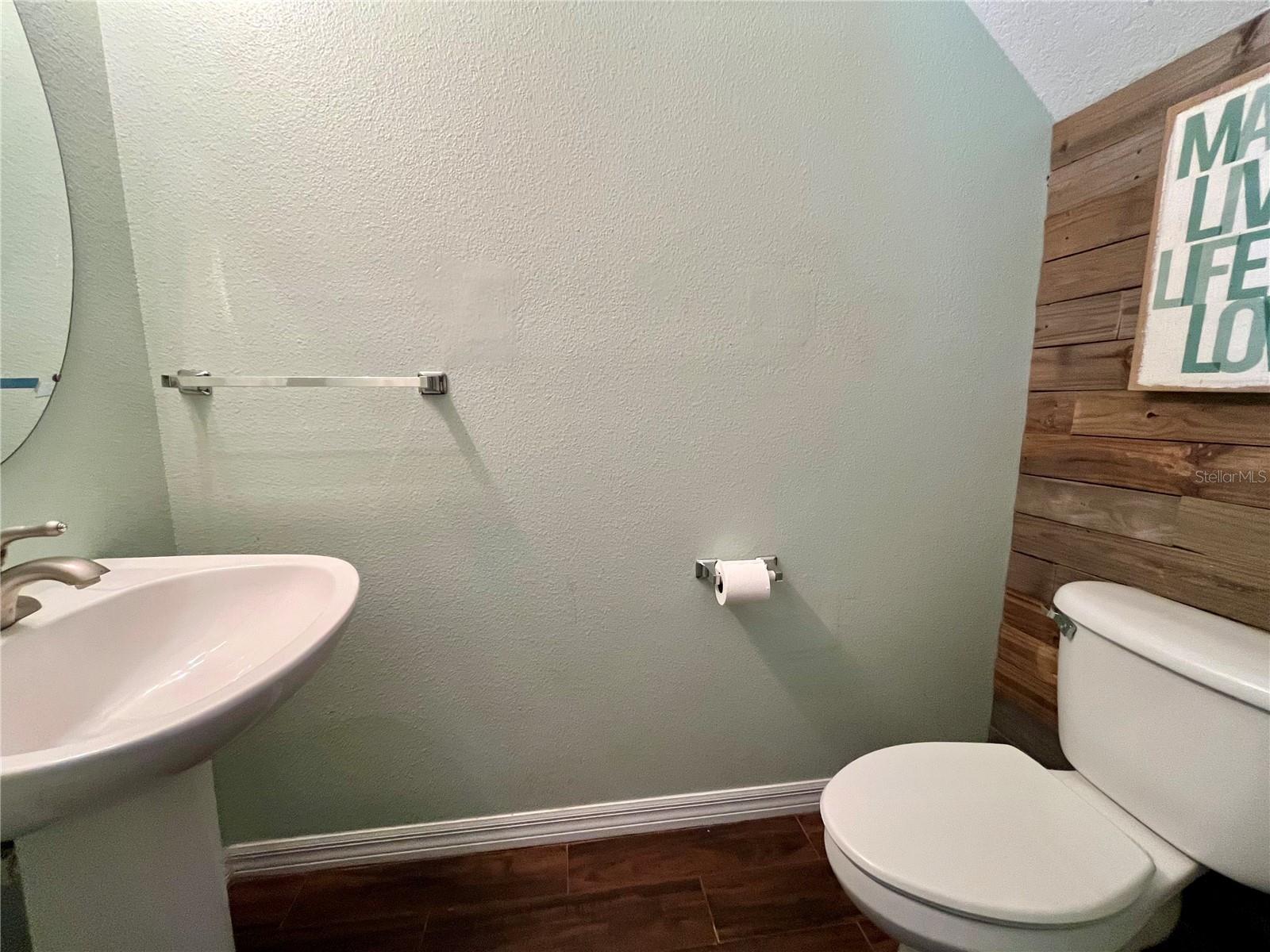 Half Bath downstairs