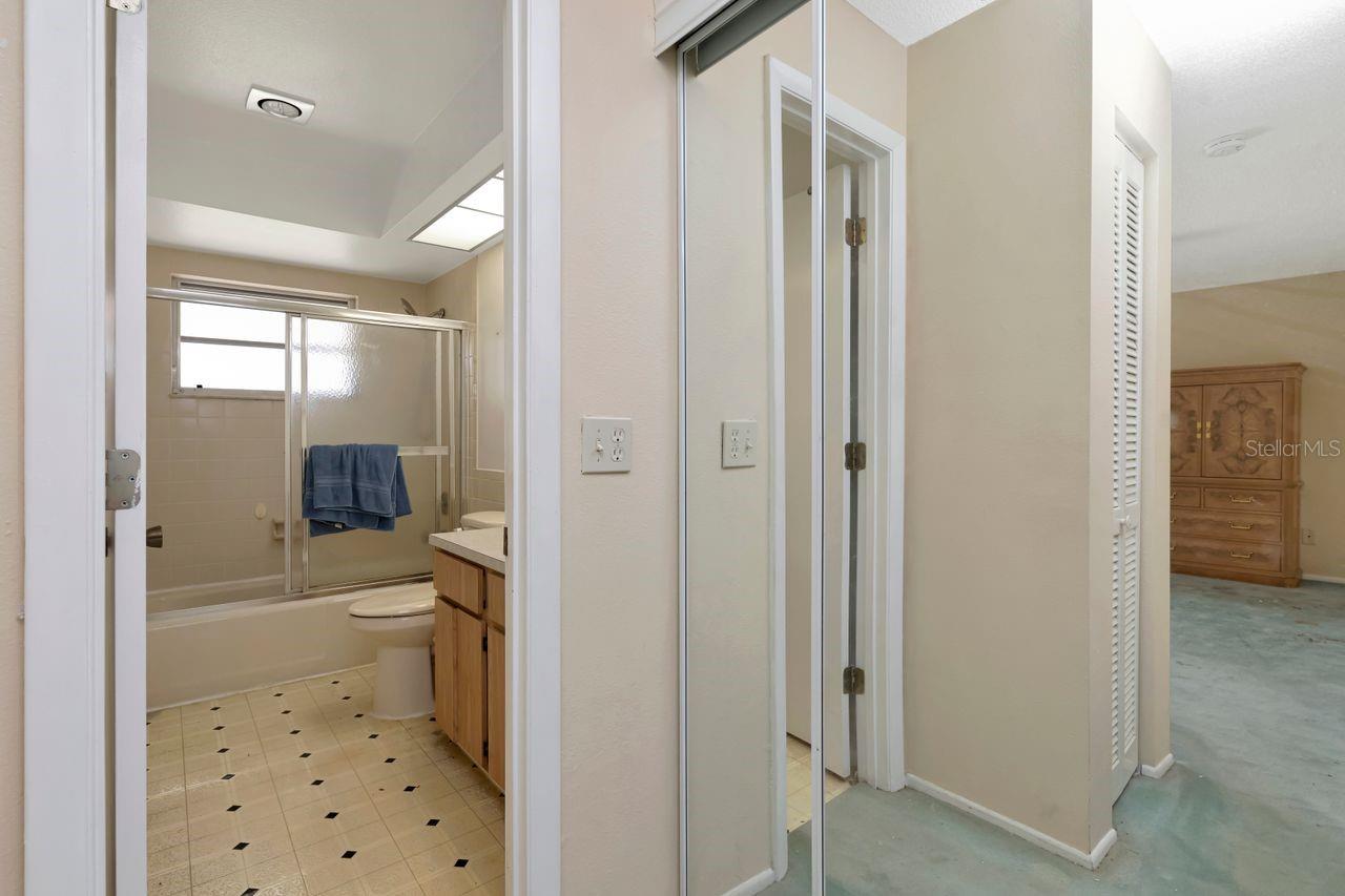 Looking into primary bath
