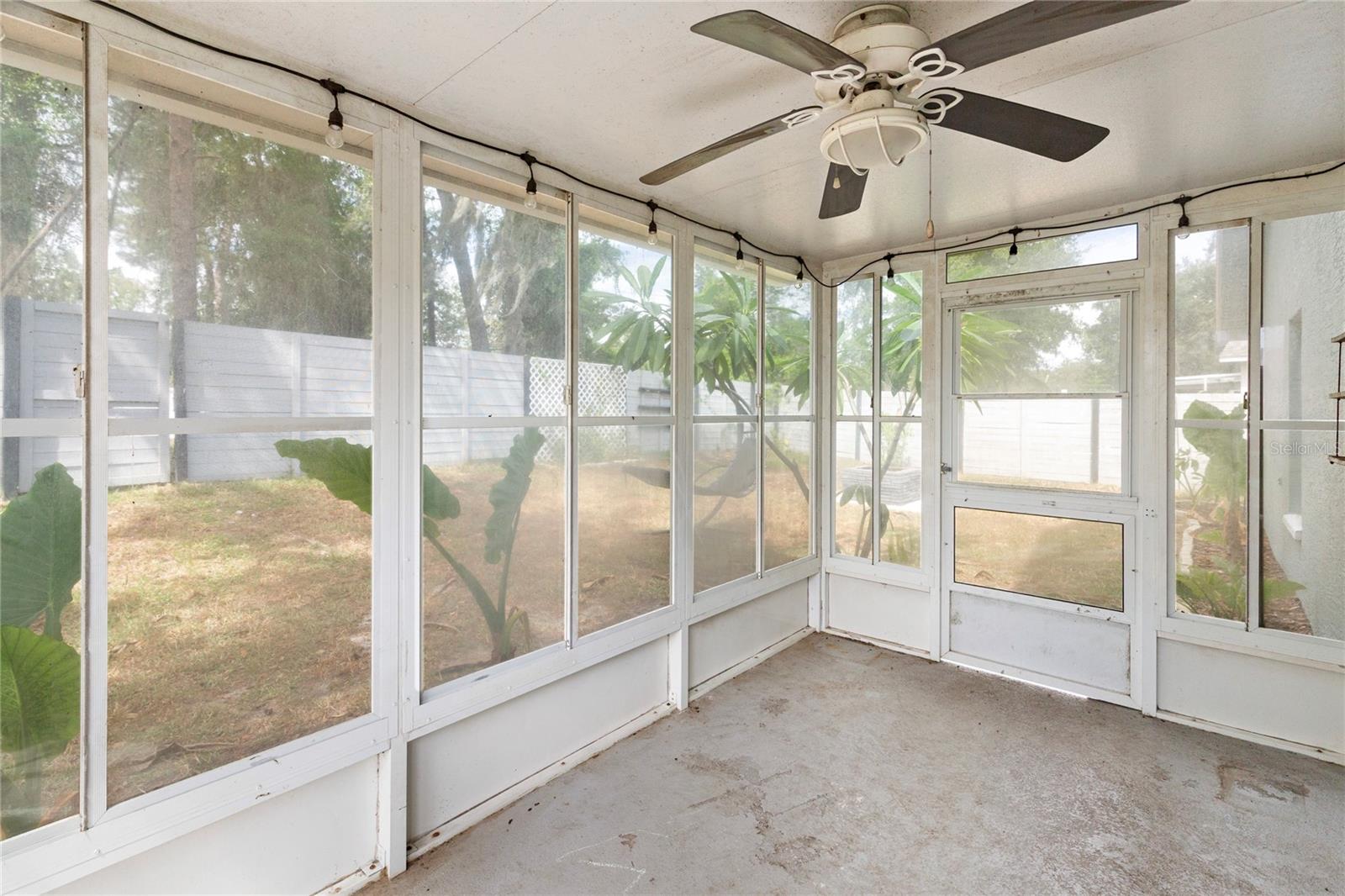 Screened in Patio
