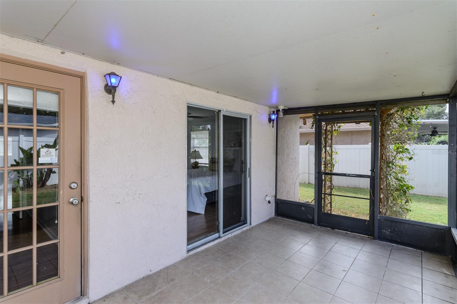Rear Screend Patio