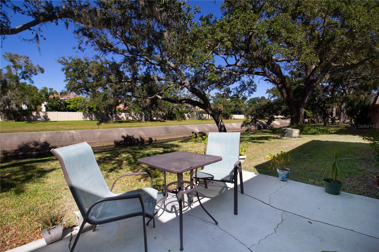 Back patio
