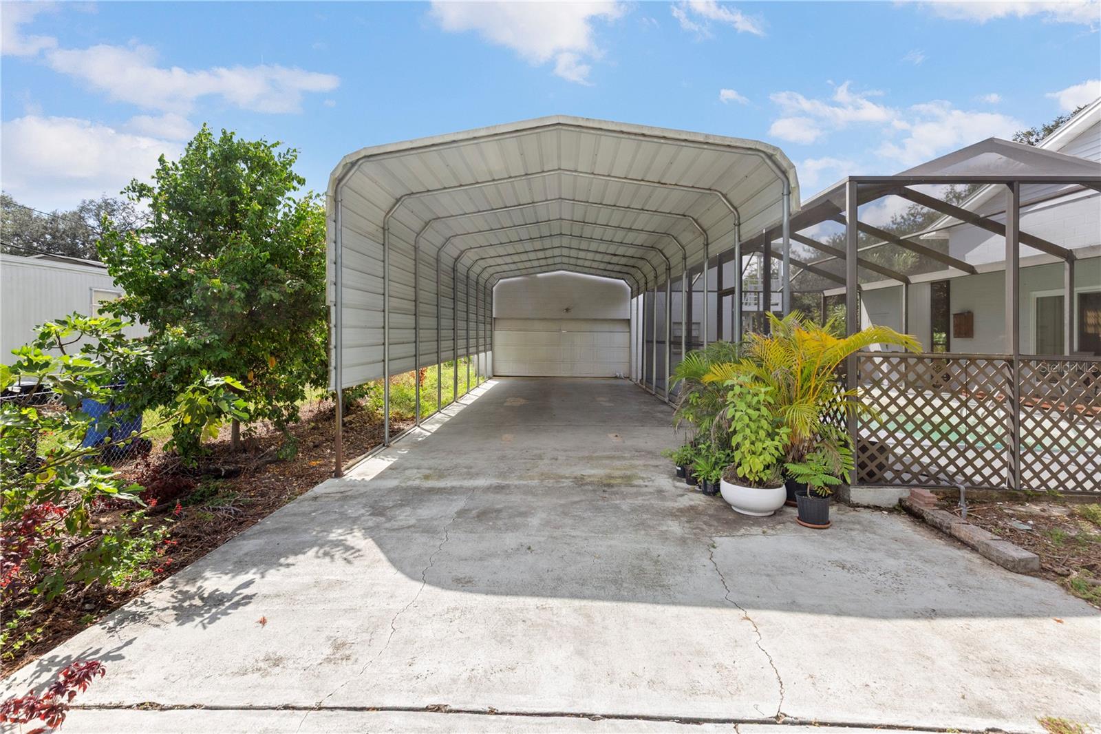 Large Carport/RV or Boat Storage 2 car garage