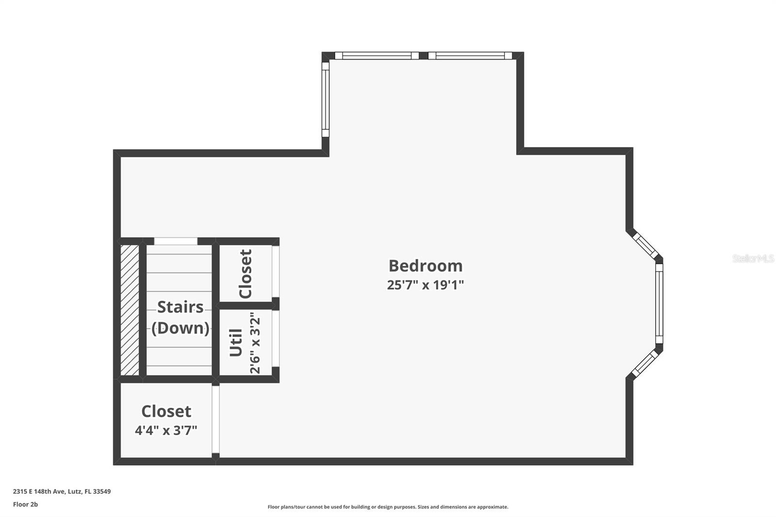 Upstairs Bedroom above Exercise Room