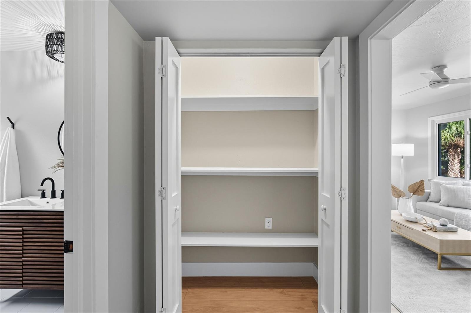 Hallway Closet / Linen Closet