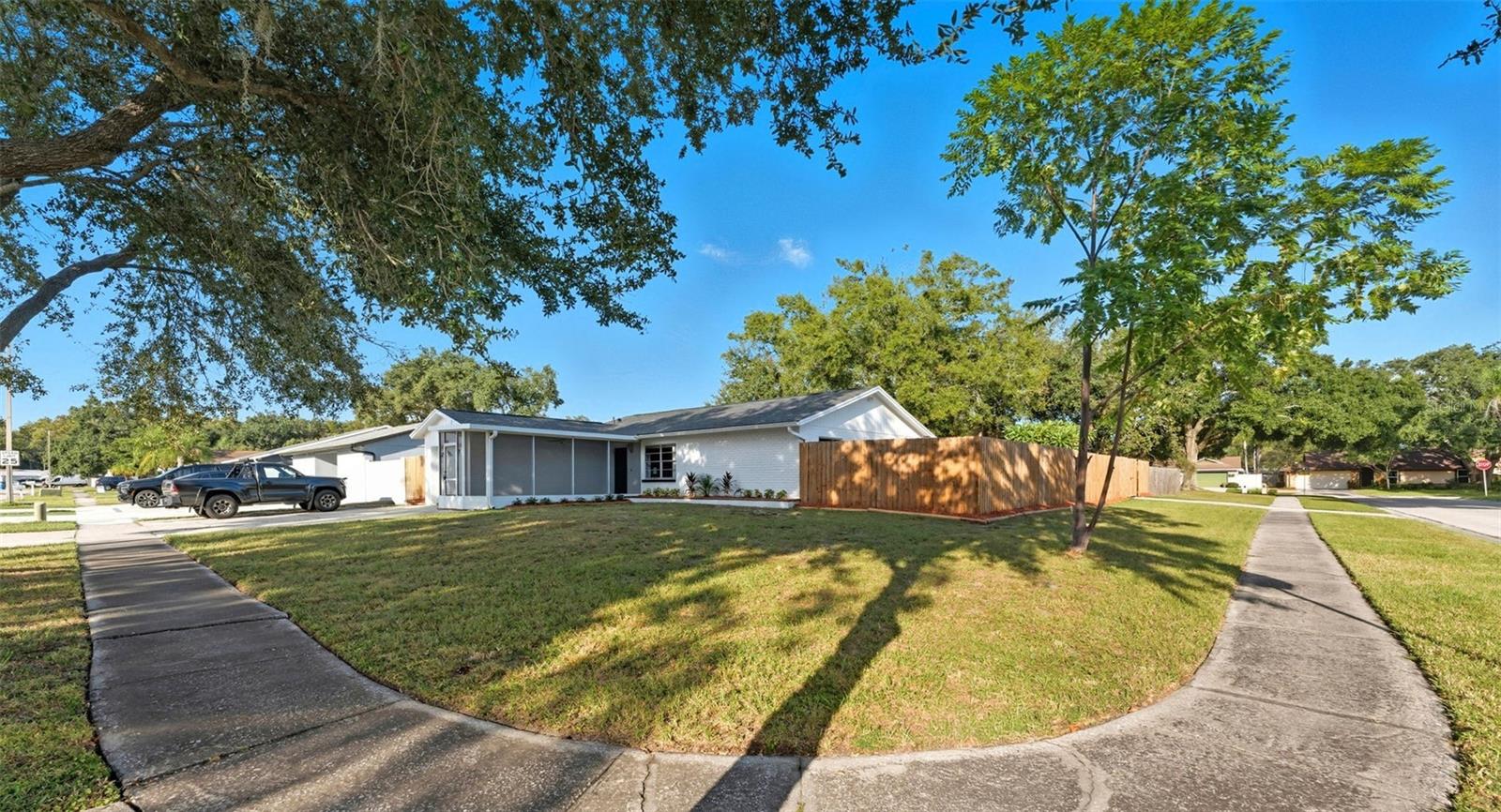 Large corner lot .24 of an acre