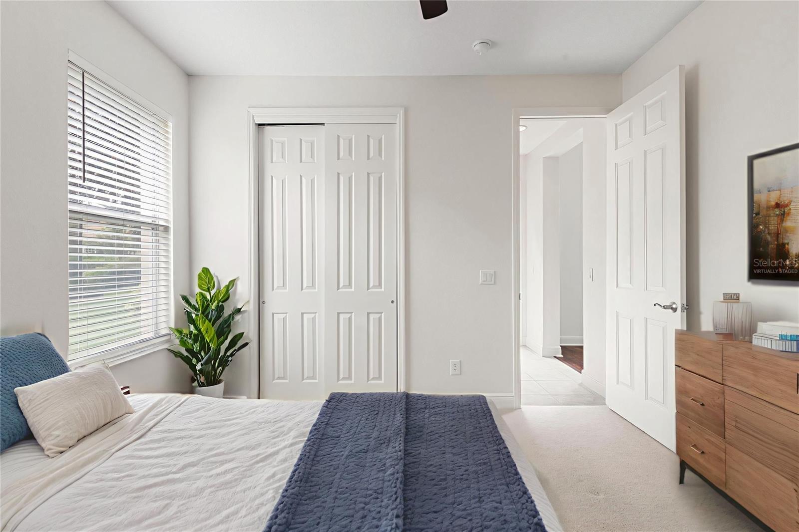 Virtually Staged-Bedroom Four