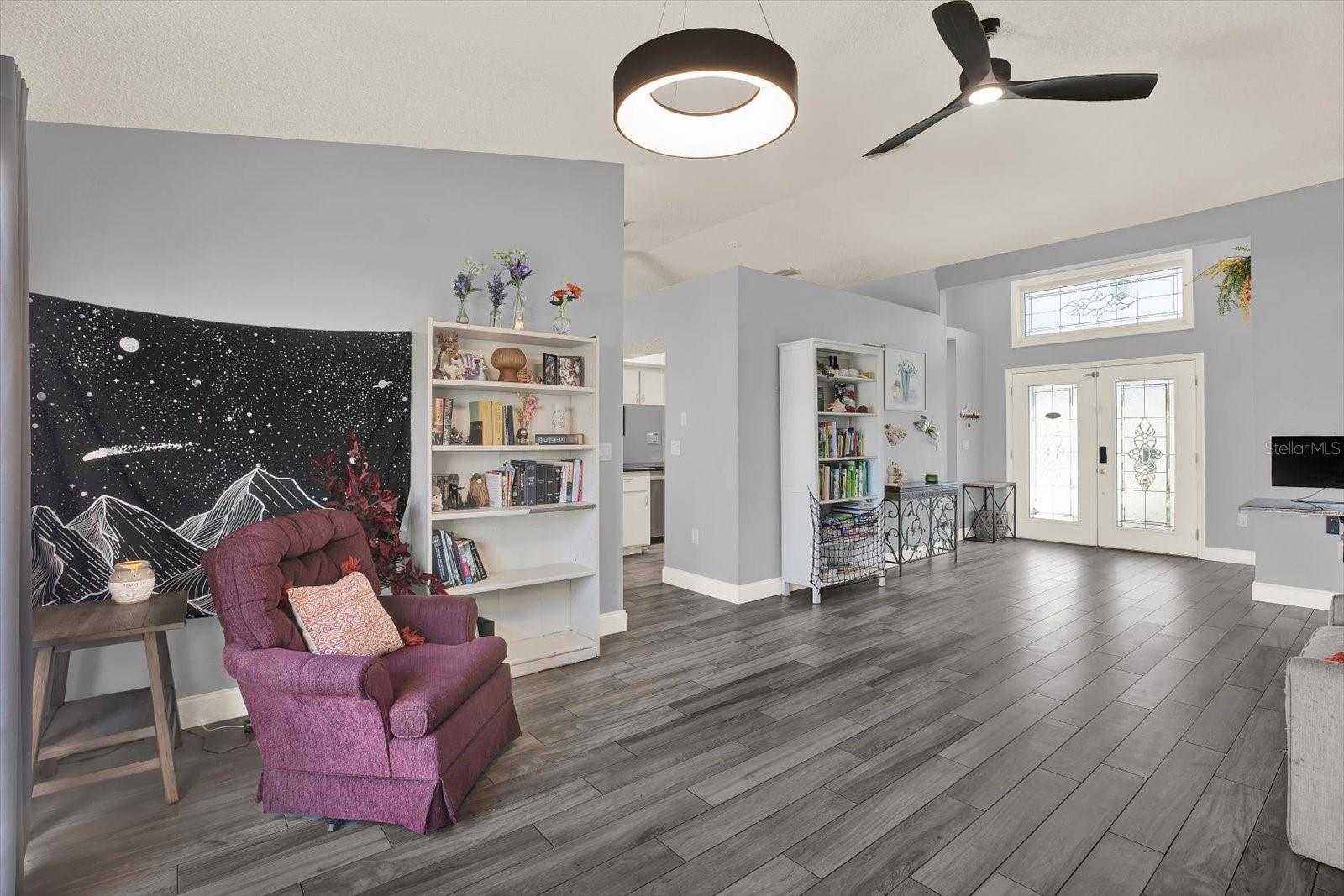 Front Entry and living room