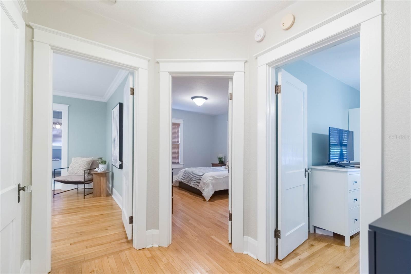 All three bedrooms