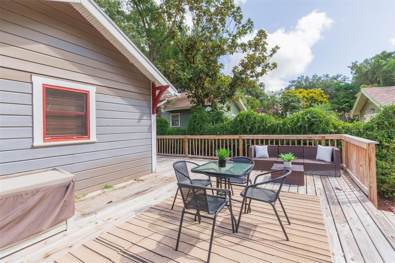 Deck Sitting Area
