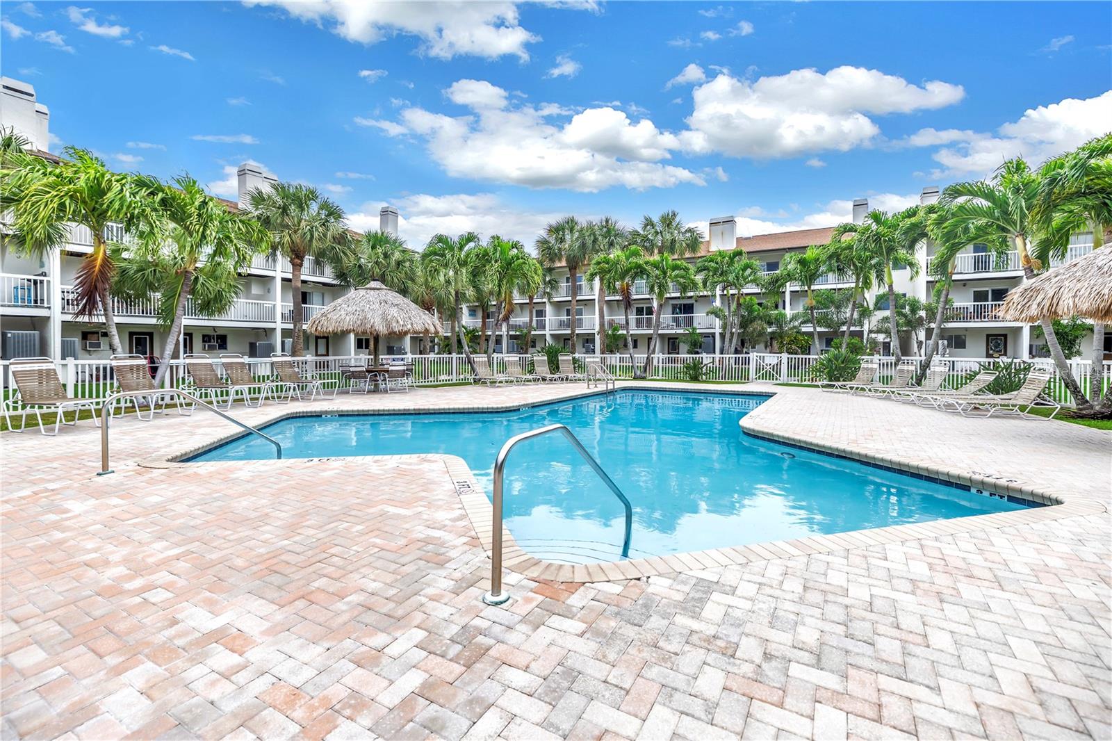 Heated pool