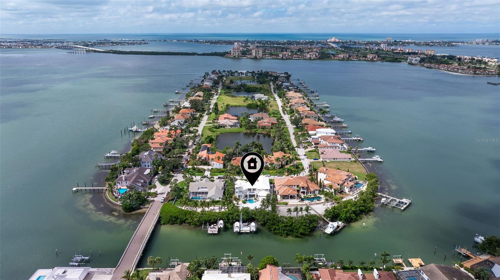 Aerial Island view