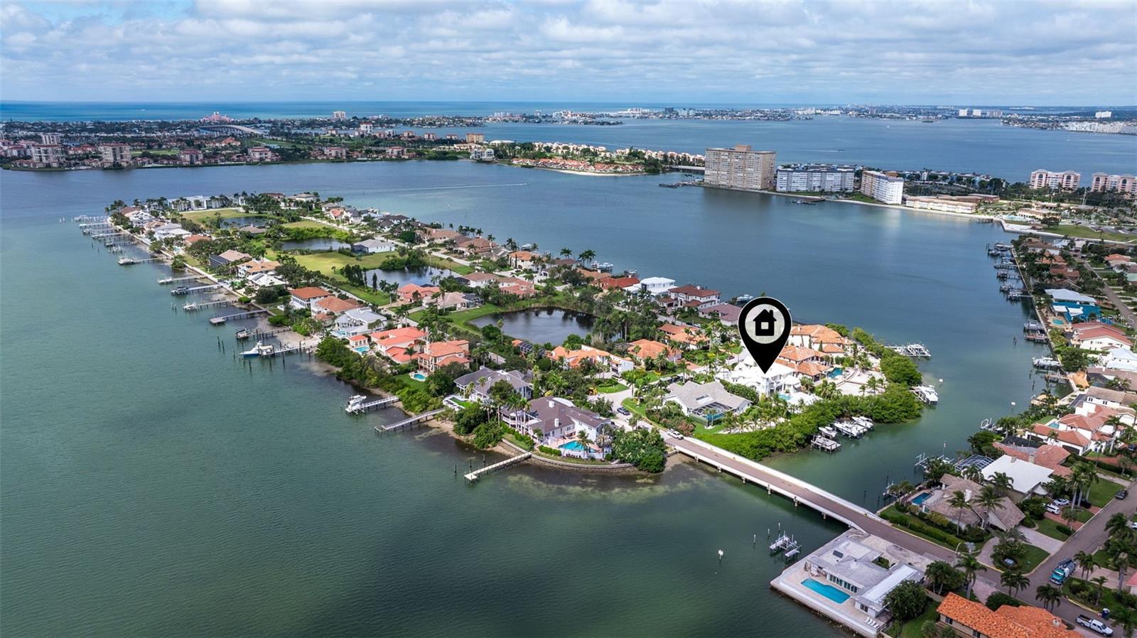 Aerial Island view