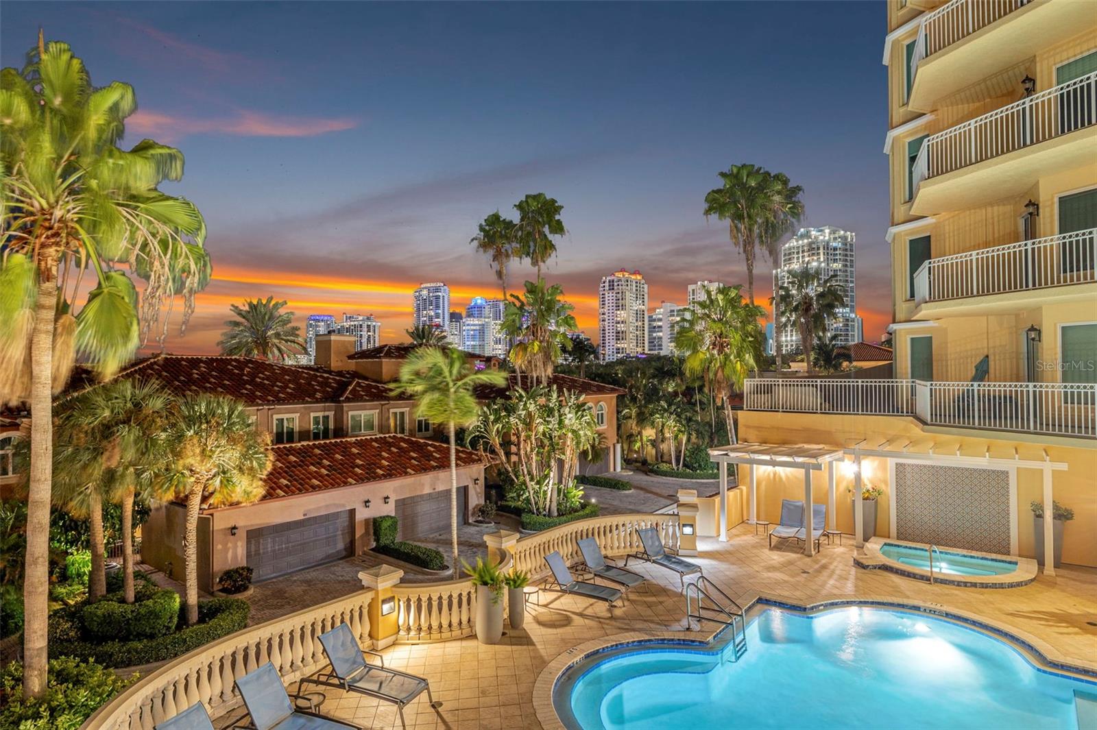 View from your private terrace.