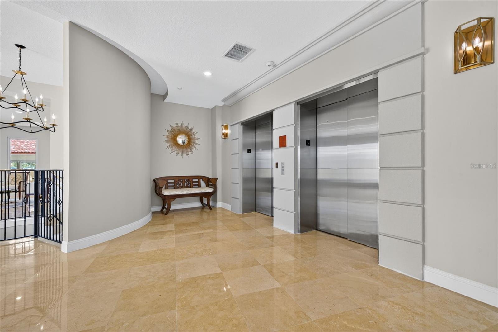 Lobby Elevator to your suite