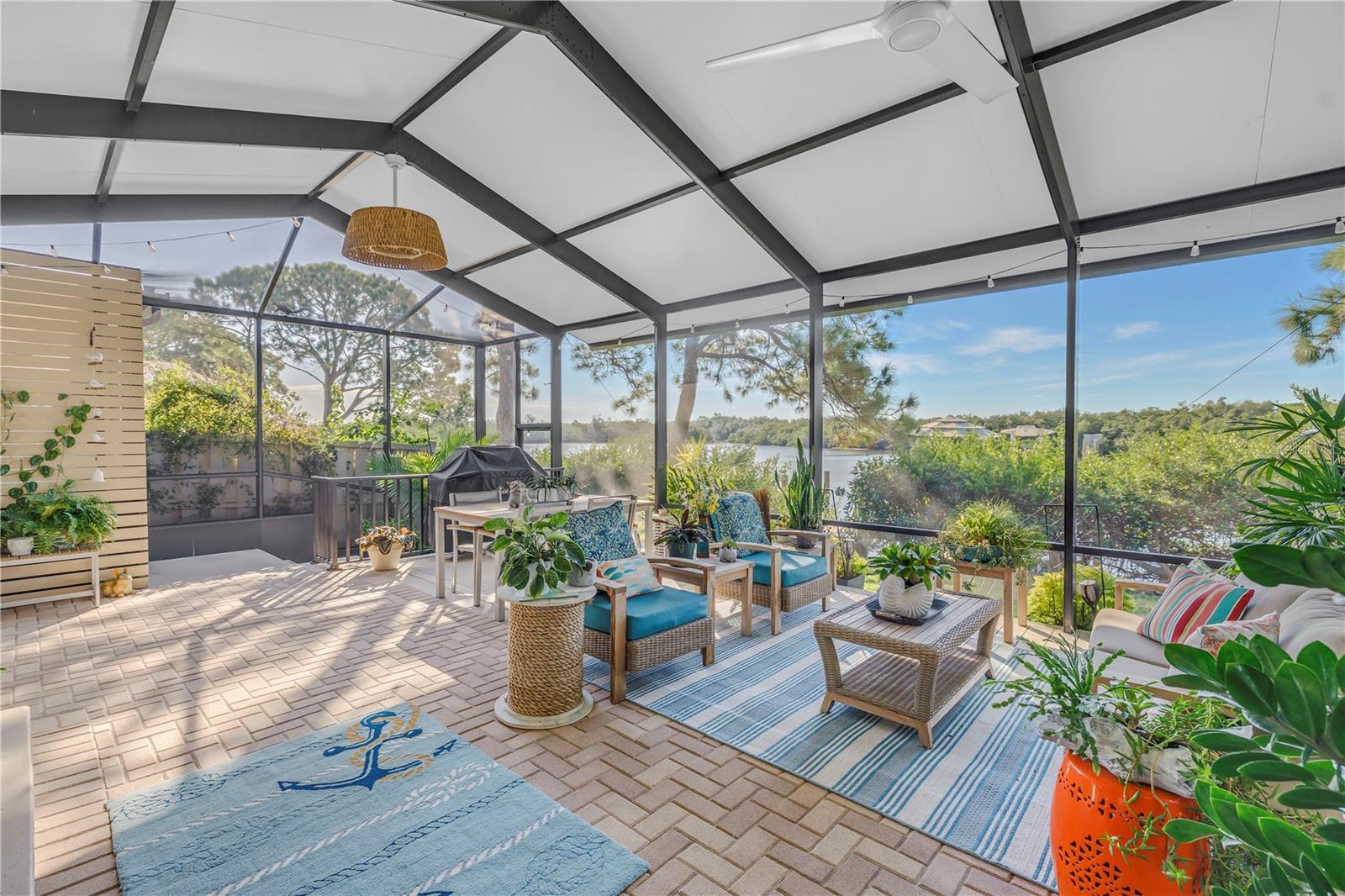 Outdoor Dining and Living spaces have amazing panoramic views.