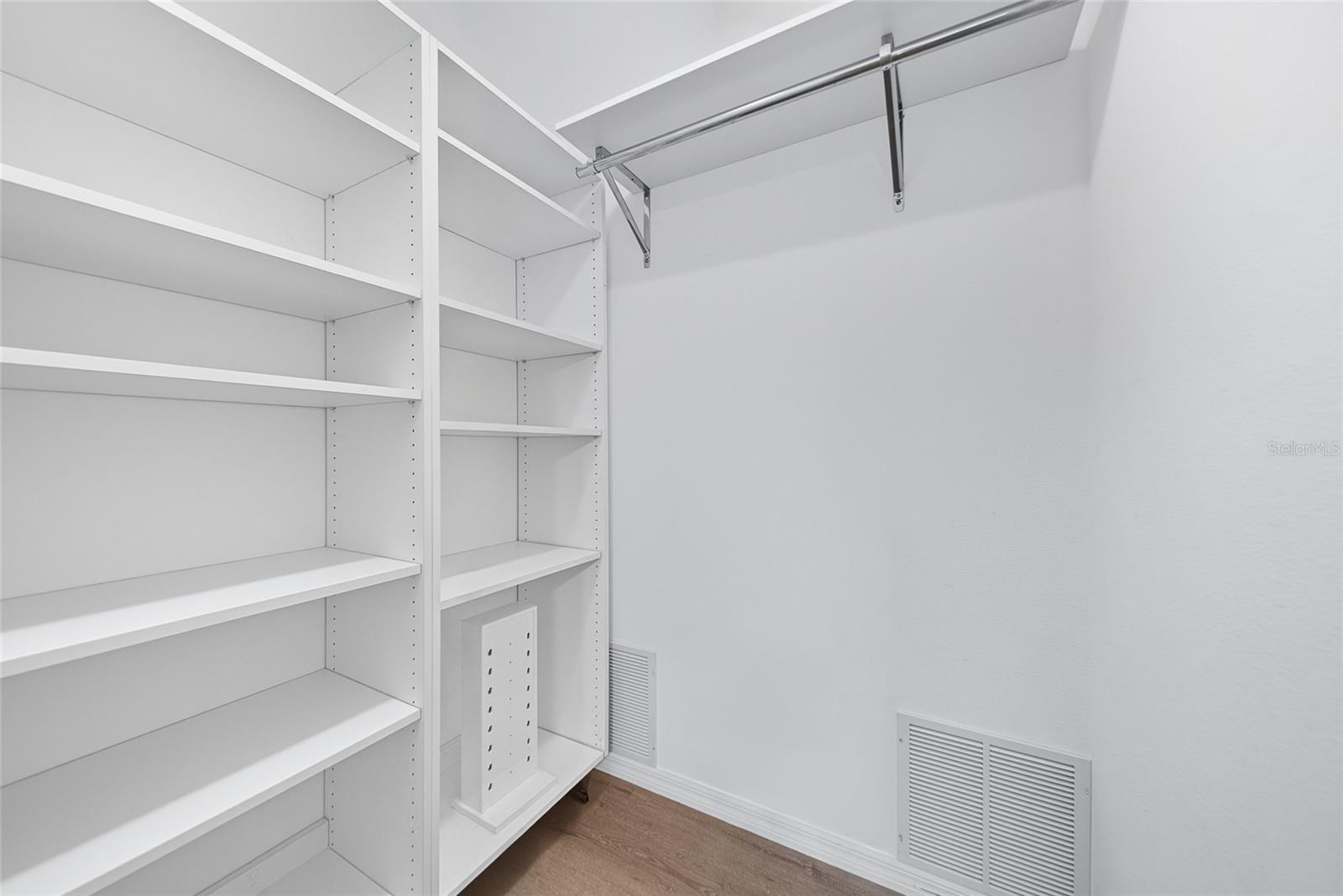 Primary bedroom closet