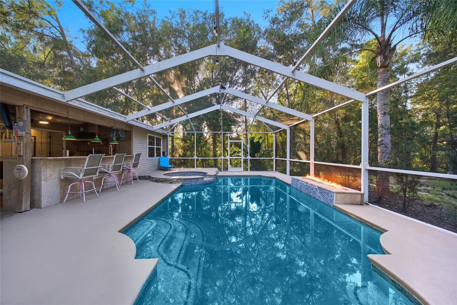 Pool area