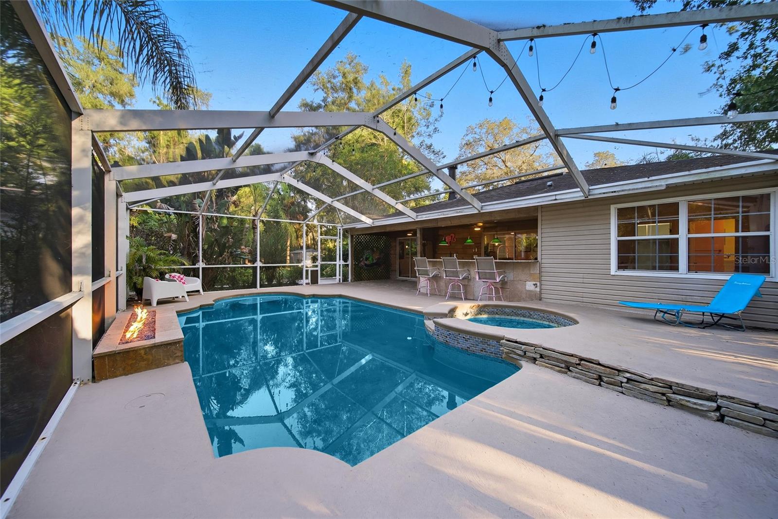 Pool area