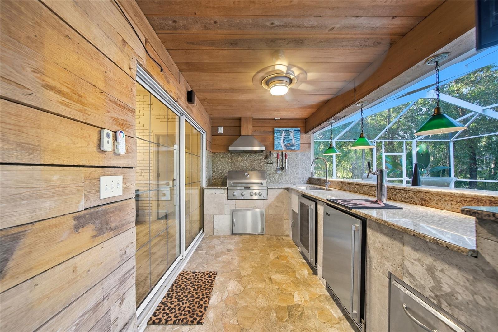 Dinning and kitchen area