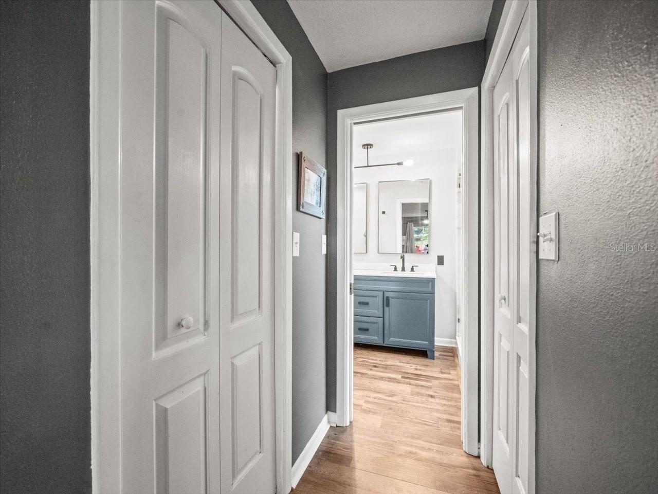 Dual Walk-In closets