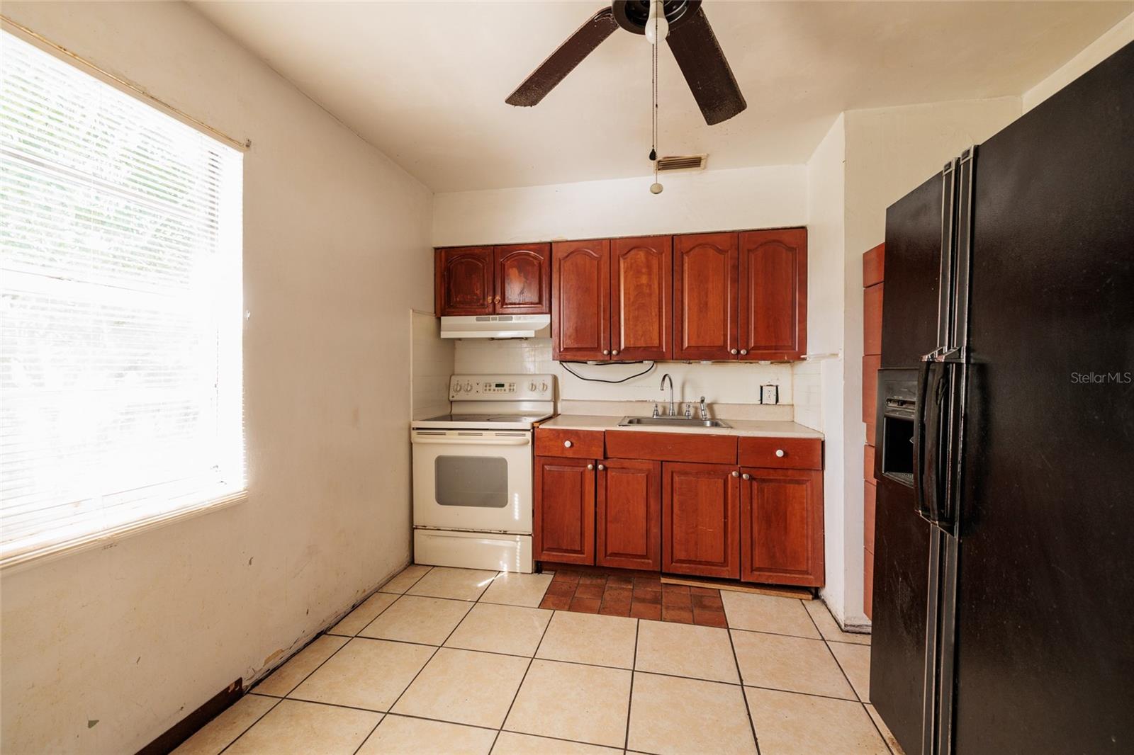Small but mighty kitchen! More space not shown in photo
