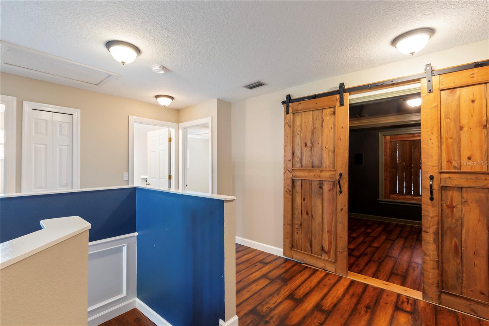 Upstairs Hallway/Entrance to Theatre room