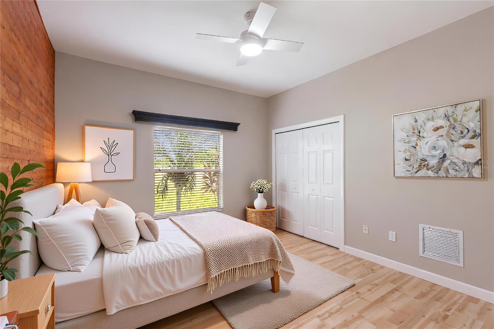 Bedroom 1 - Downstairs - Virtually Staged