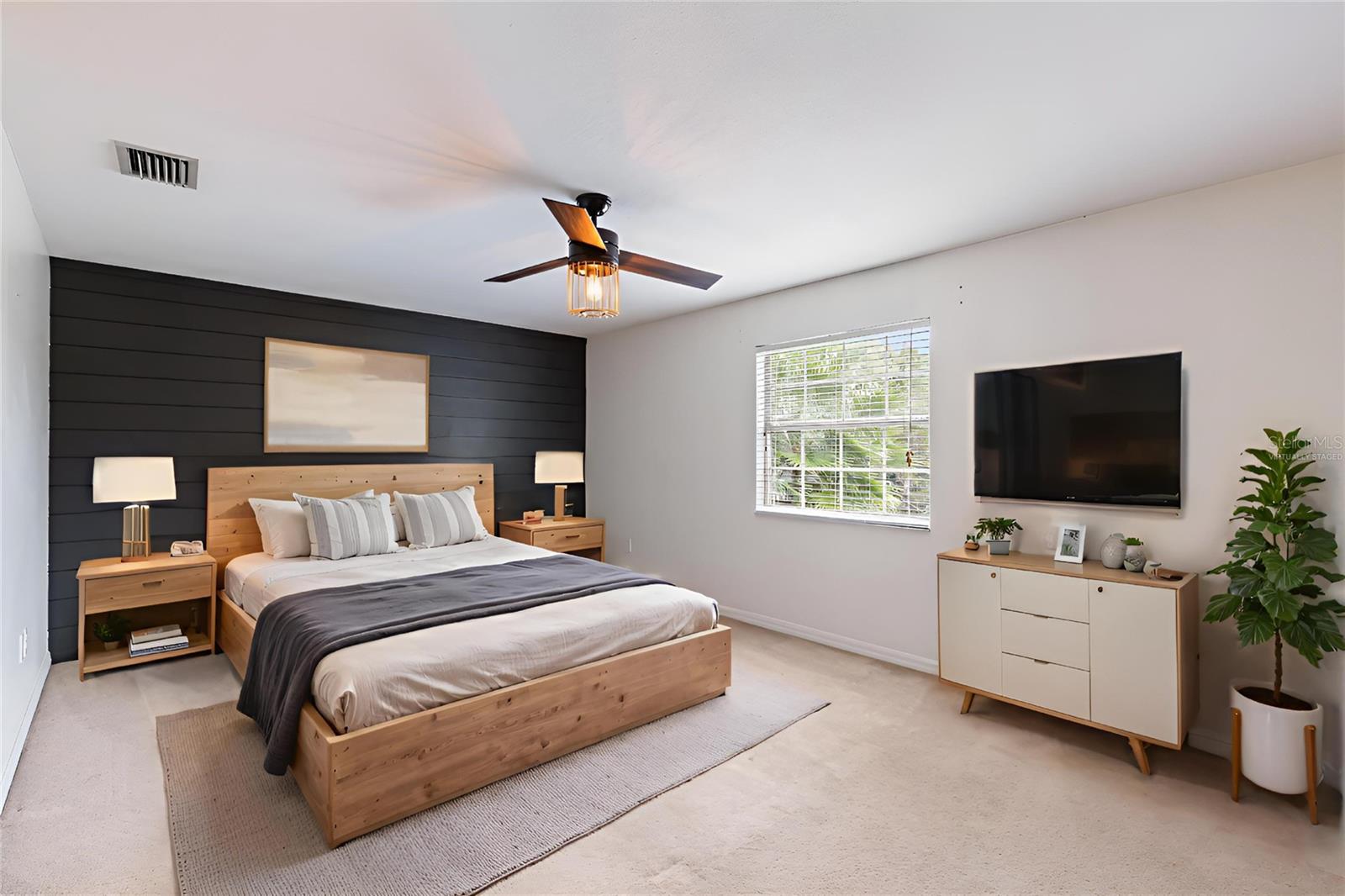 Master Bedroom - Virtually Staged