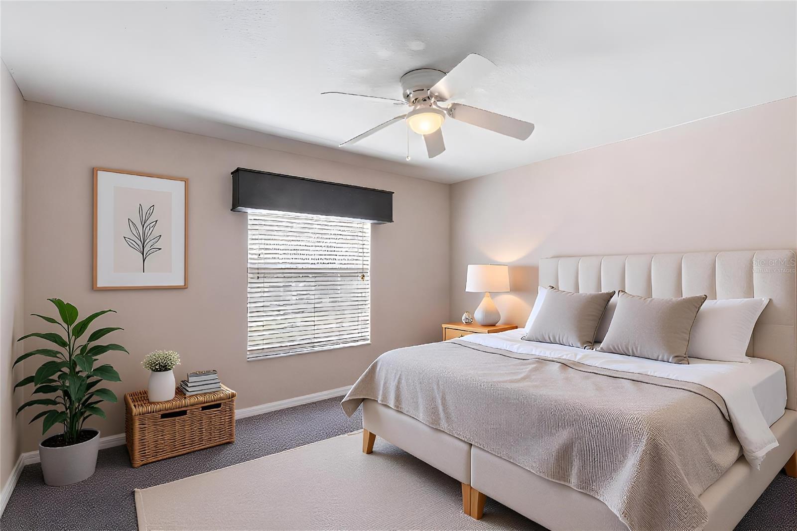 Bedroom 3 Upstairs -  Virtually Staged