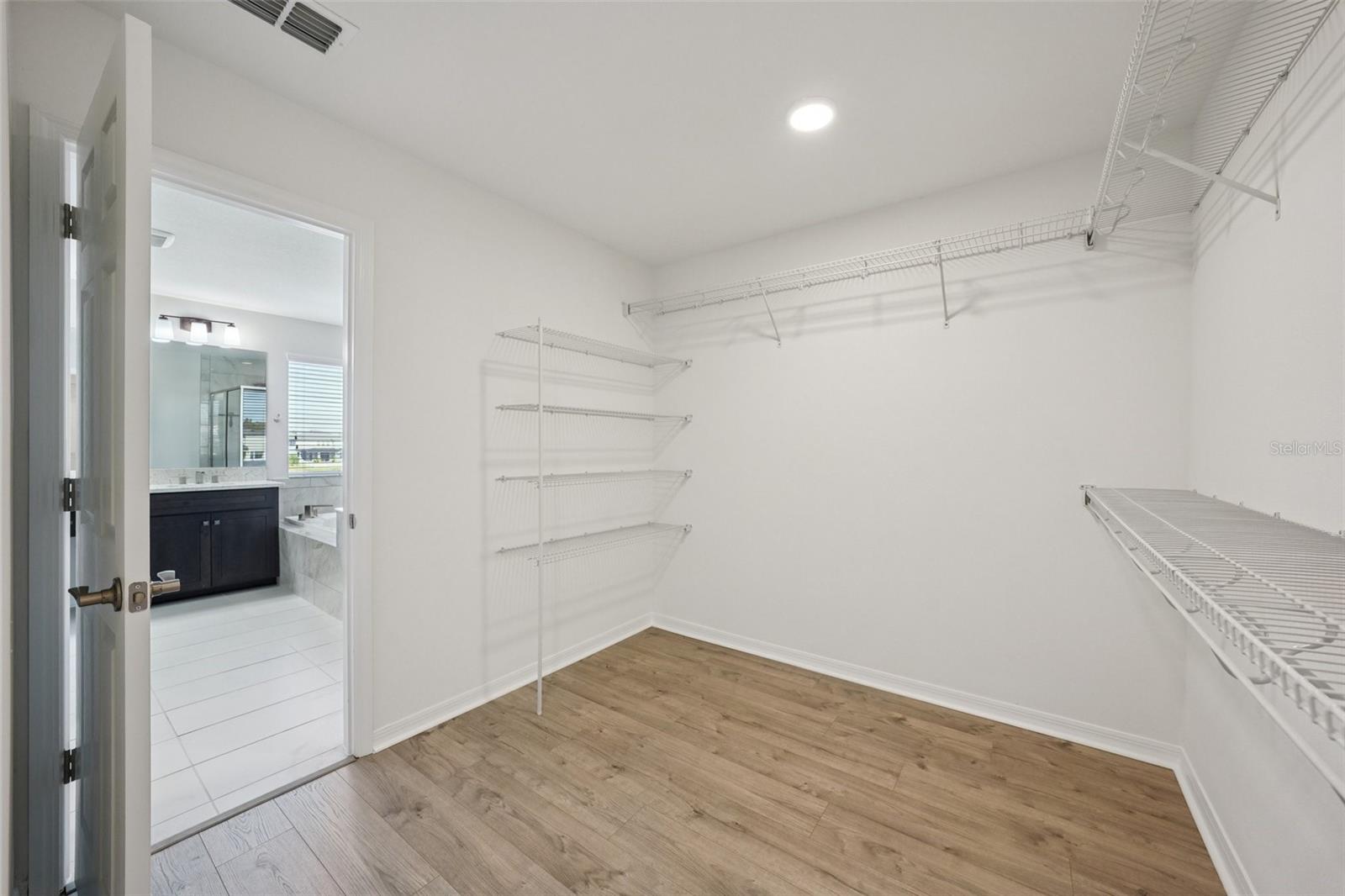 Primary Walk-In Closet