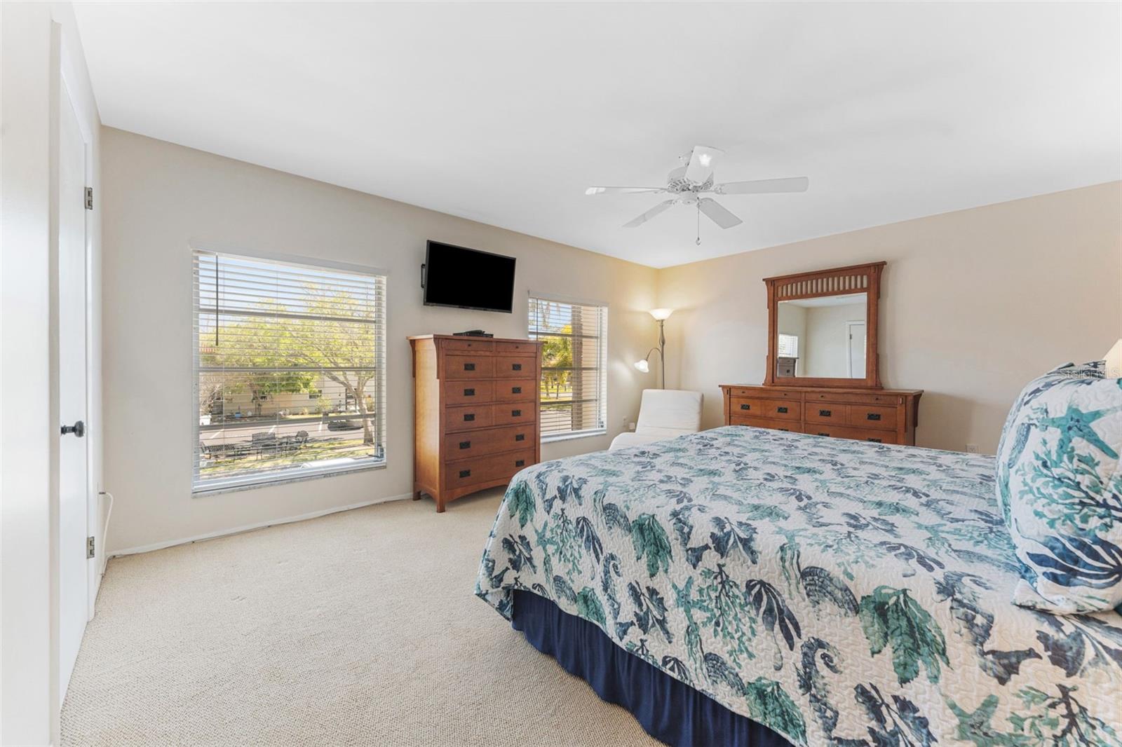 Spacious Primary Bedroom with Natural Light!