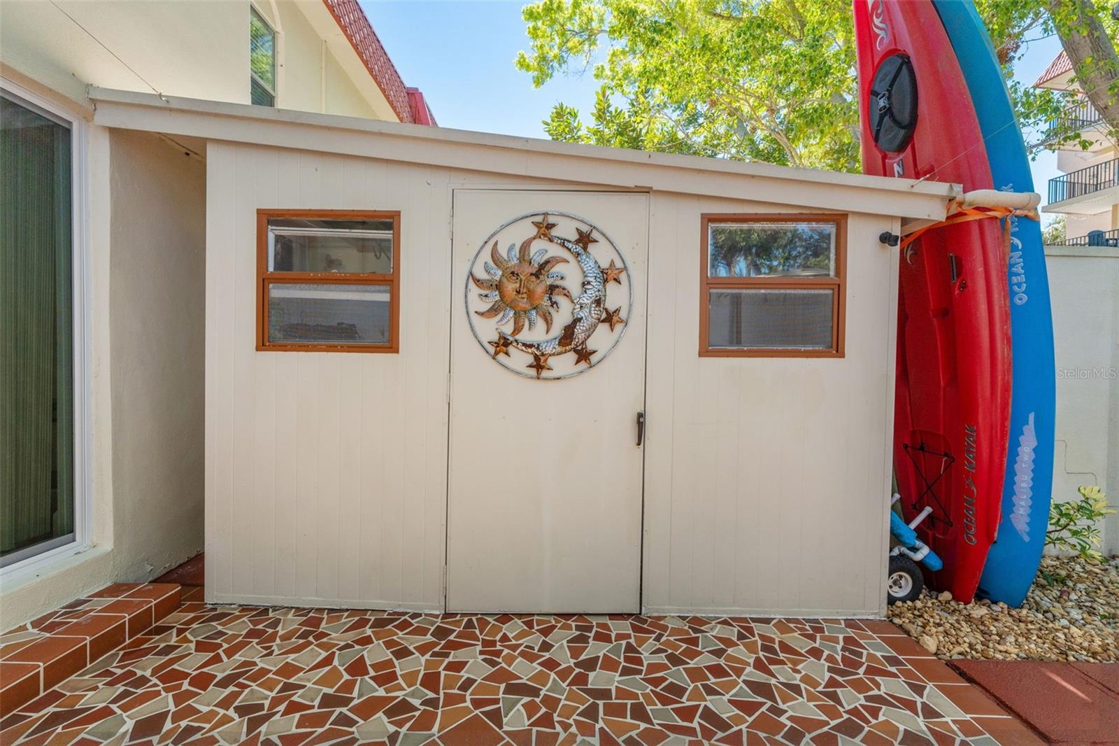 Shed for Storage in the Back!