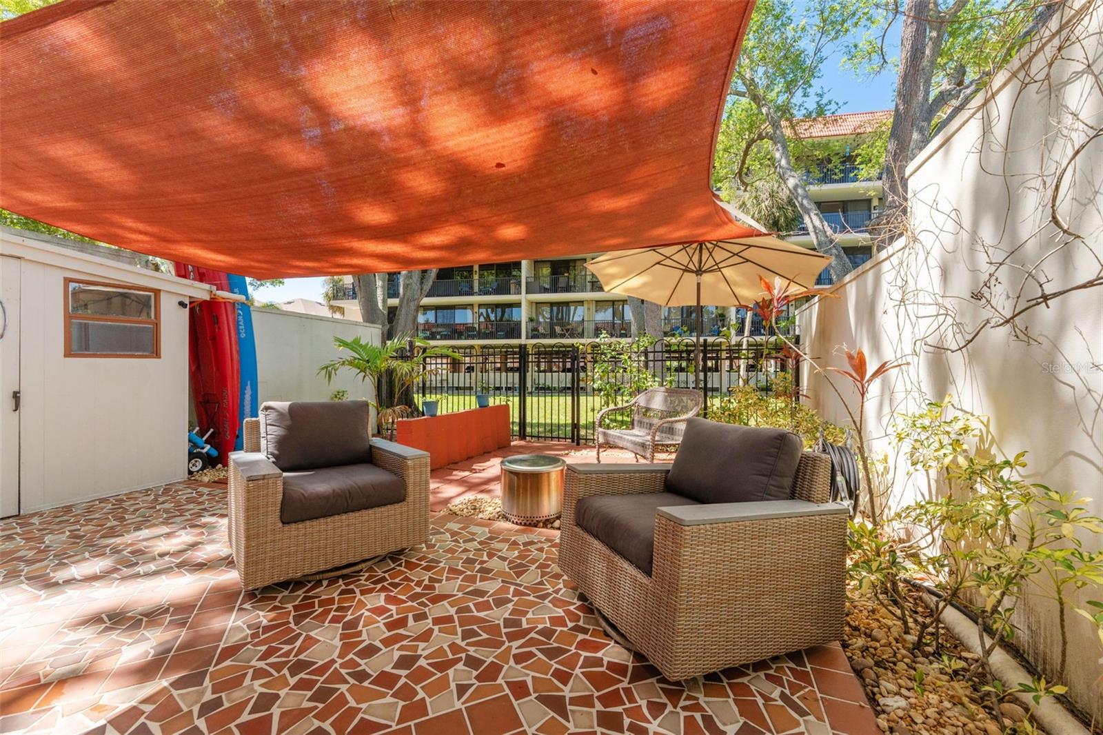 Relaxing Spot with Shade!