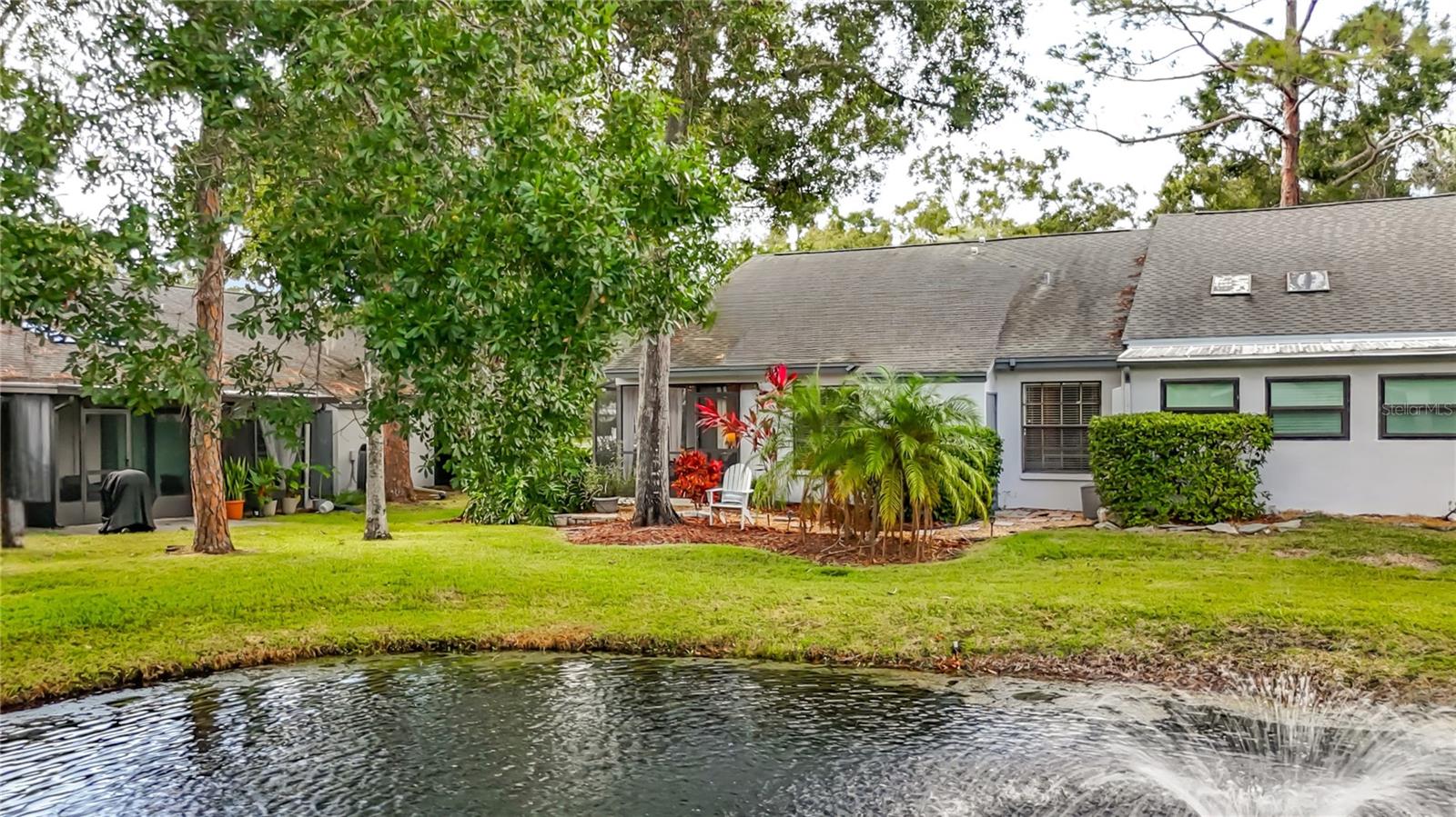 Wonderful Location Backing to Serene Pond with Fountain