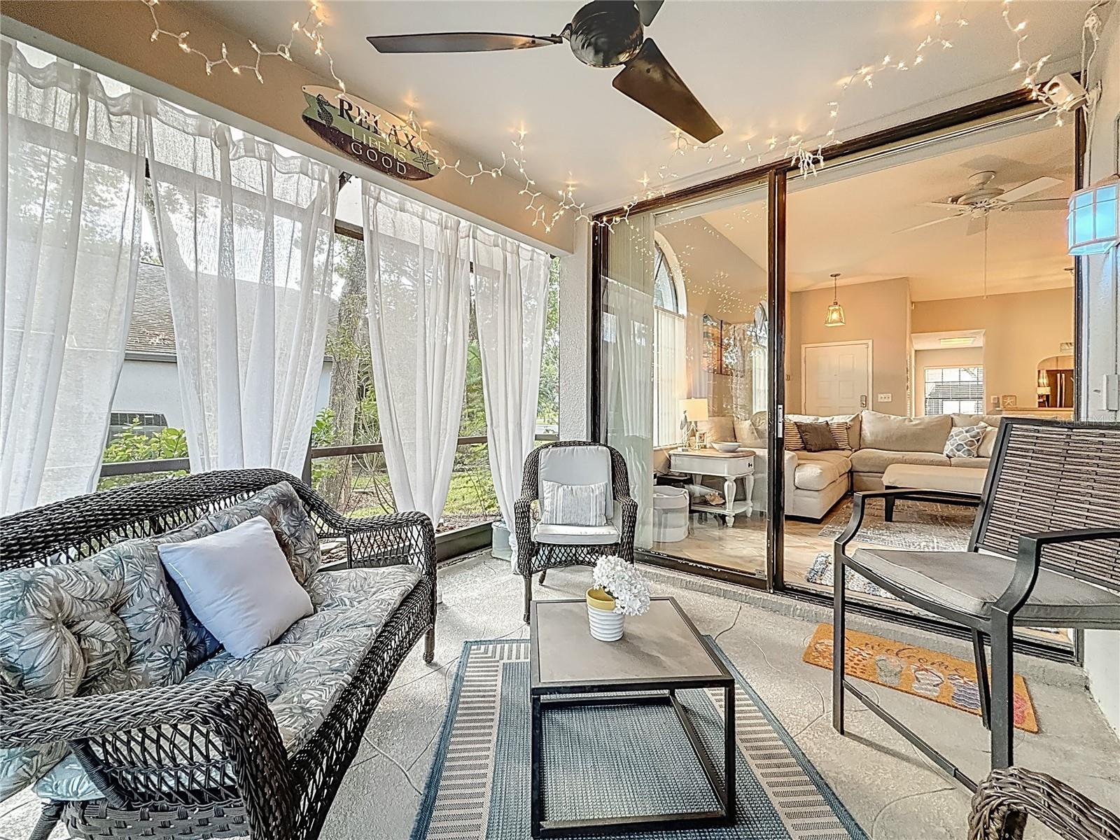 Adds Additional Space for Relaxation, Work, or Gathering