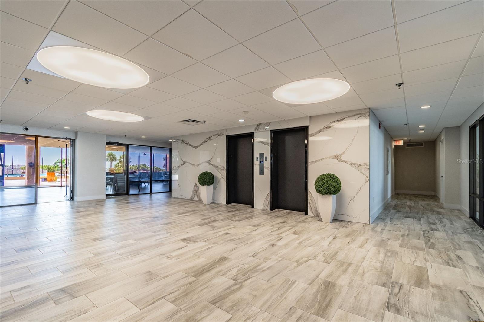 Bldg B lobby