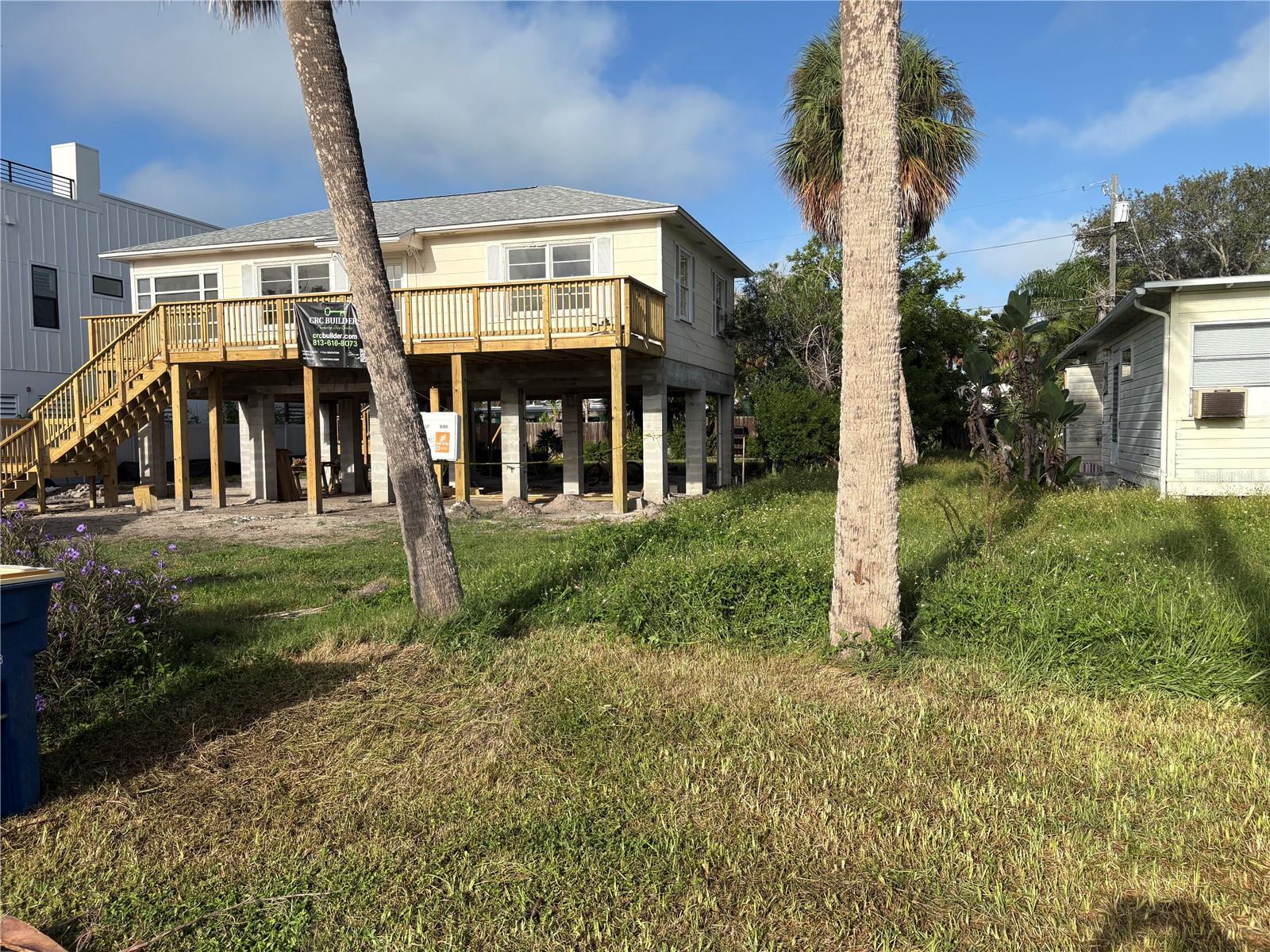 Street view of front and neighbors house.