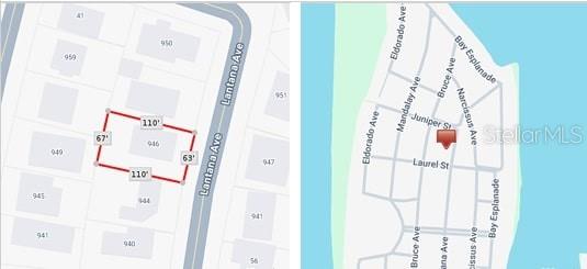Lot size and location.