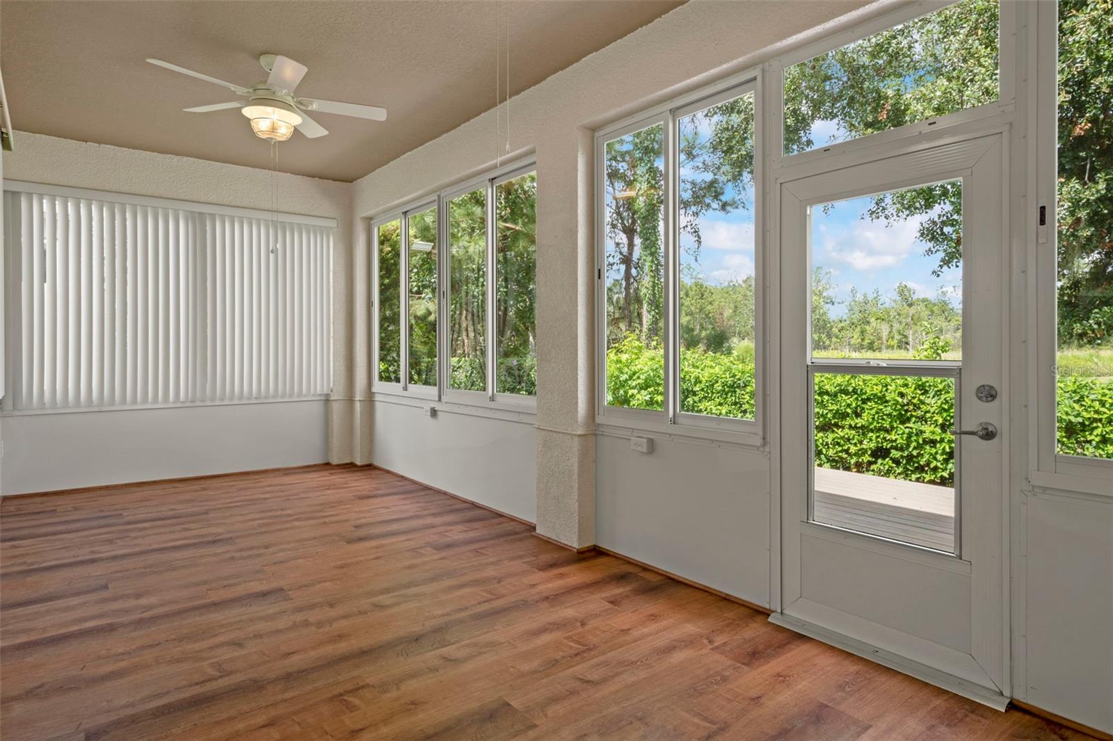 Screen/Glass Enclosed Rear Porch