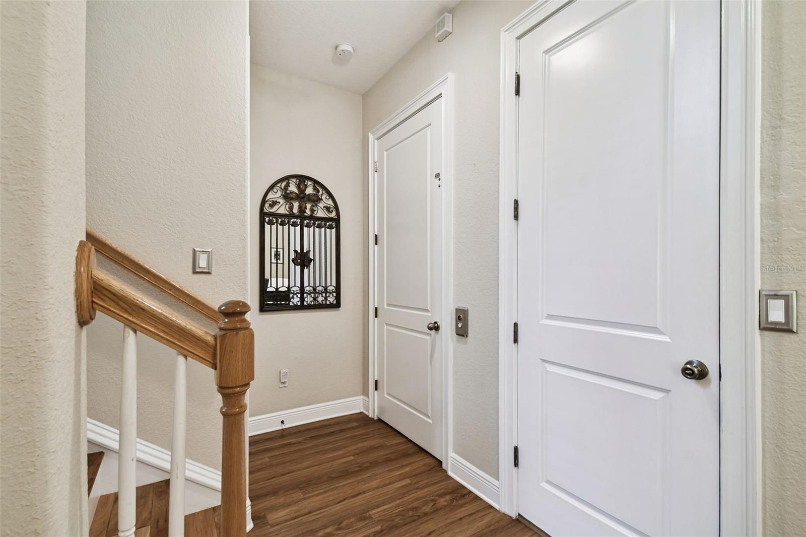 Garage and elevator access first floor