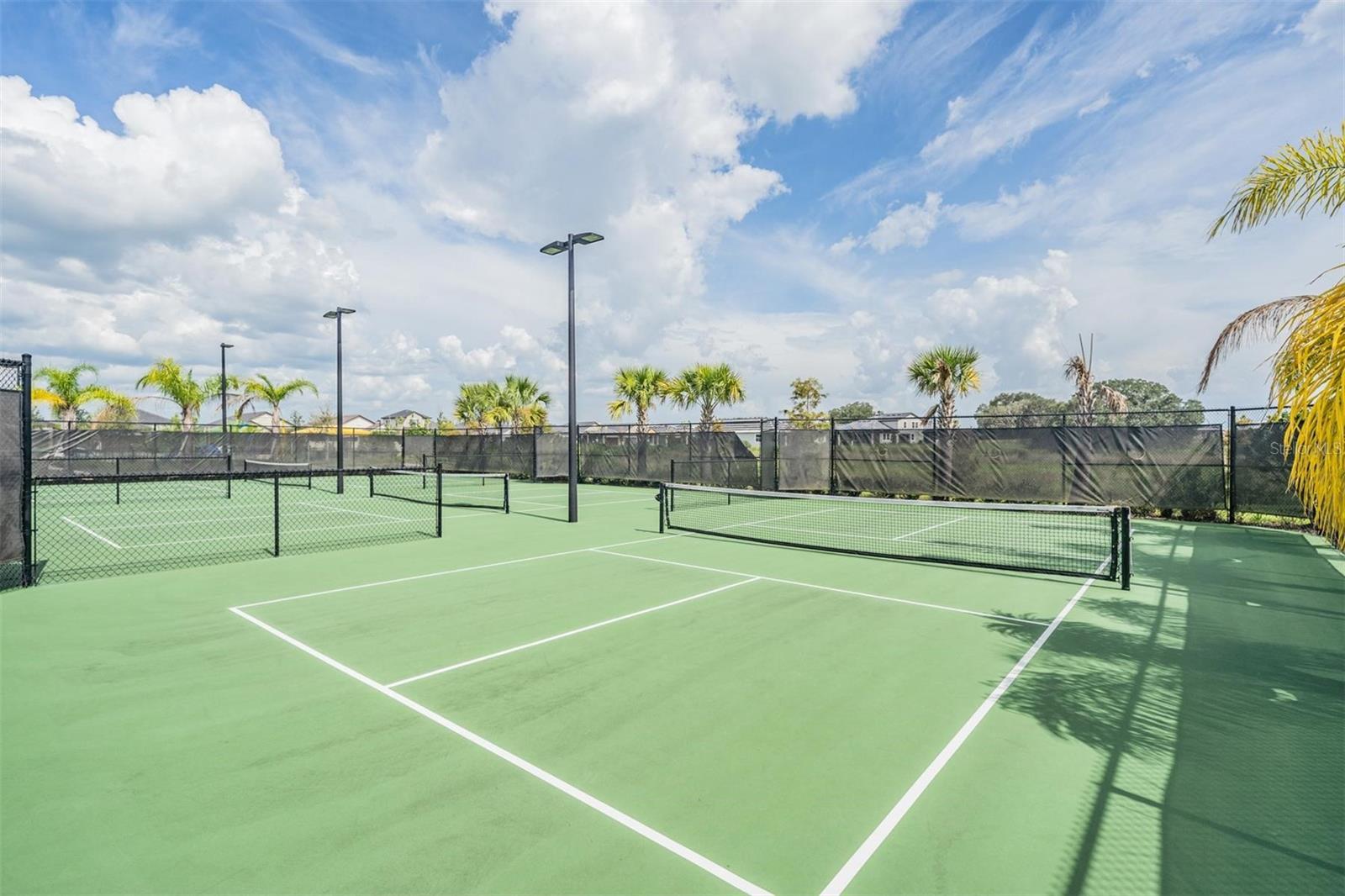 Pickleball courts