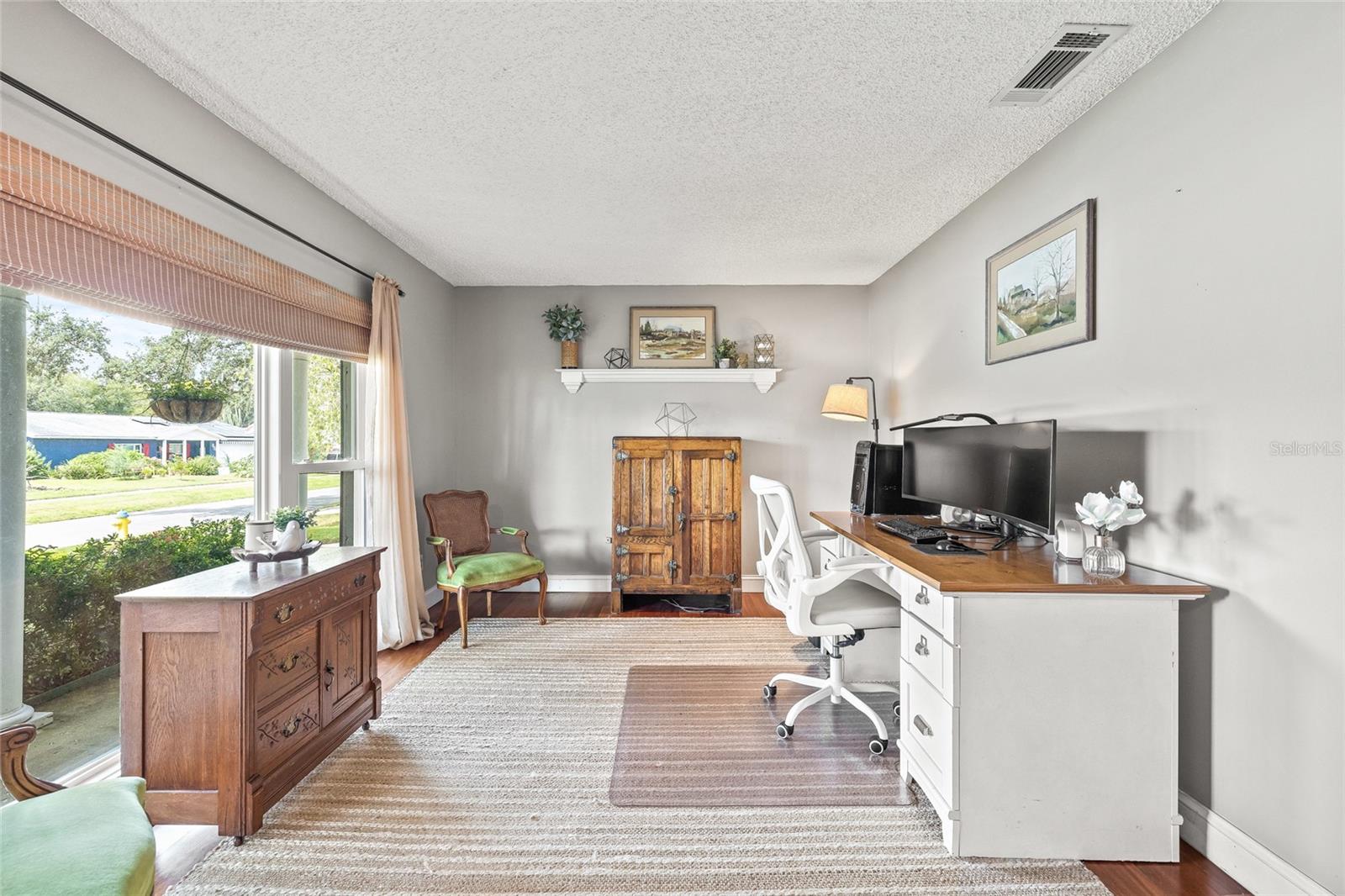Versatile Front Room — Perfect for an office,  Cozy Family Space or Formal Dining Area