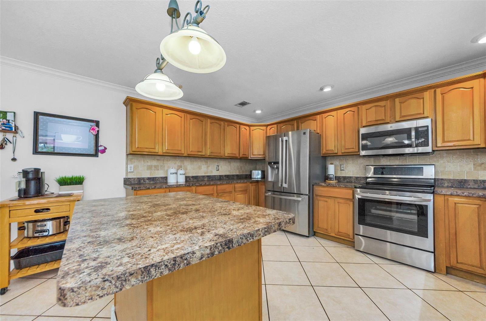 HUGE updated kitchen with tons of storage