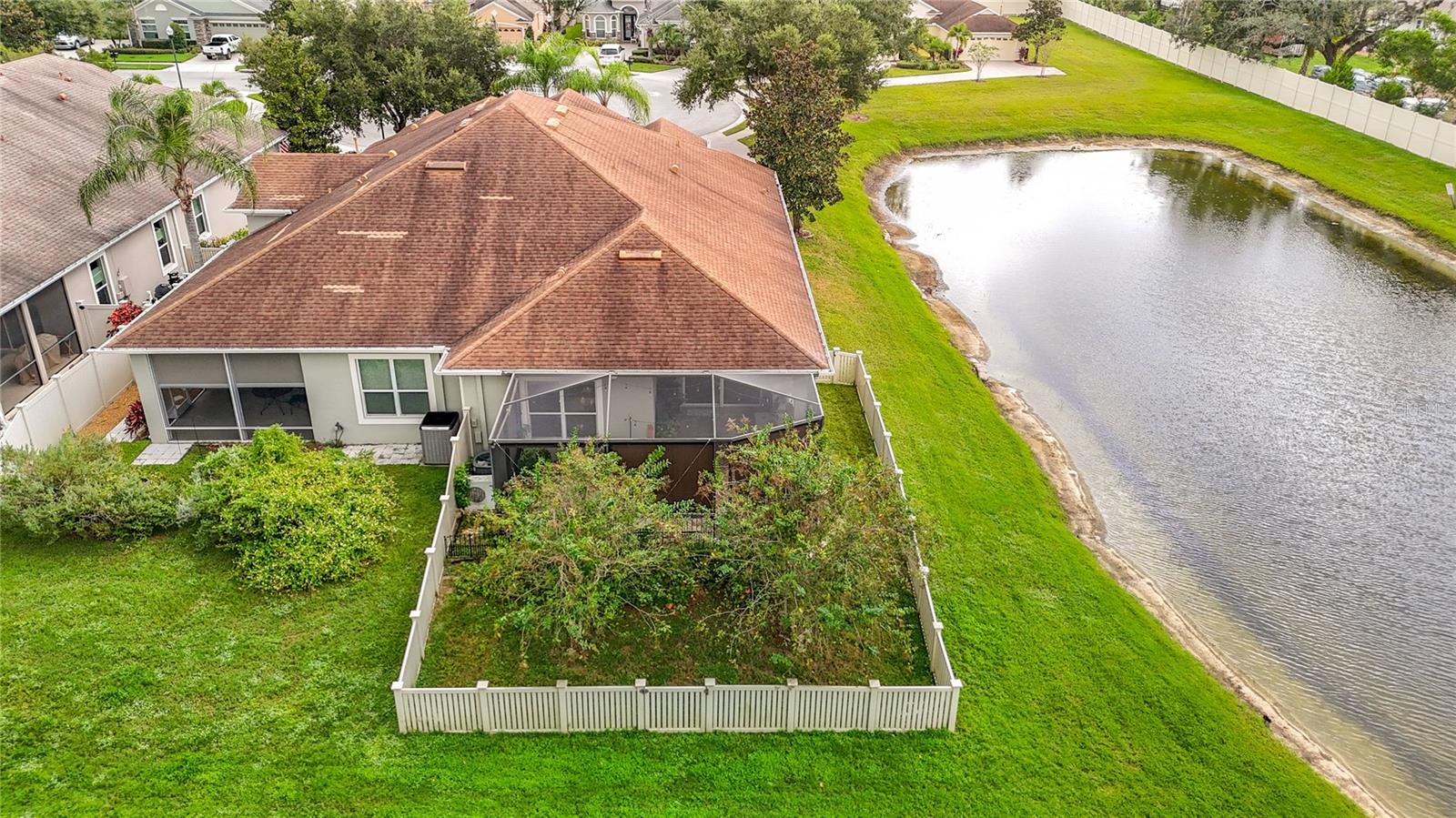 ariel View of Back of house