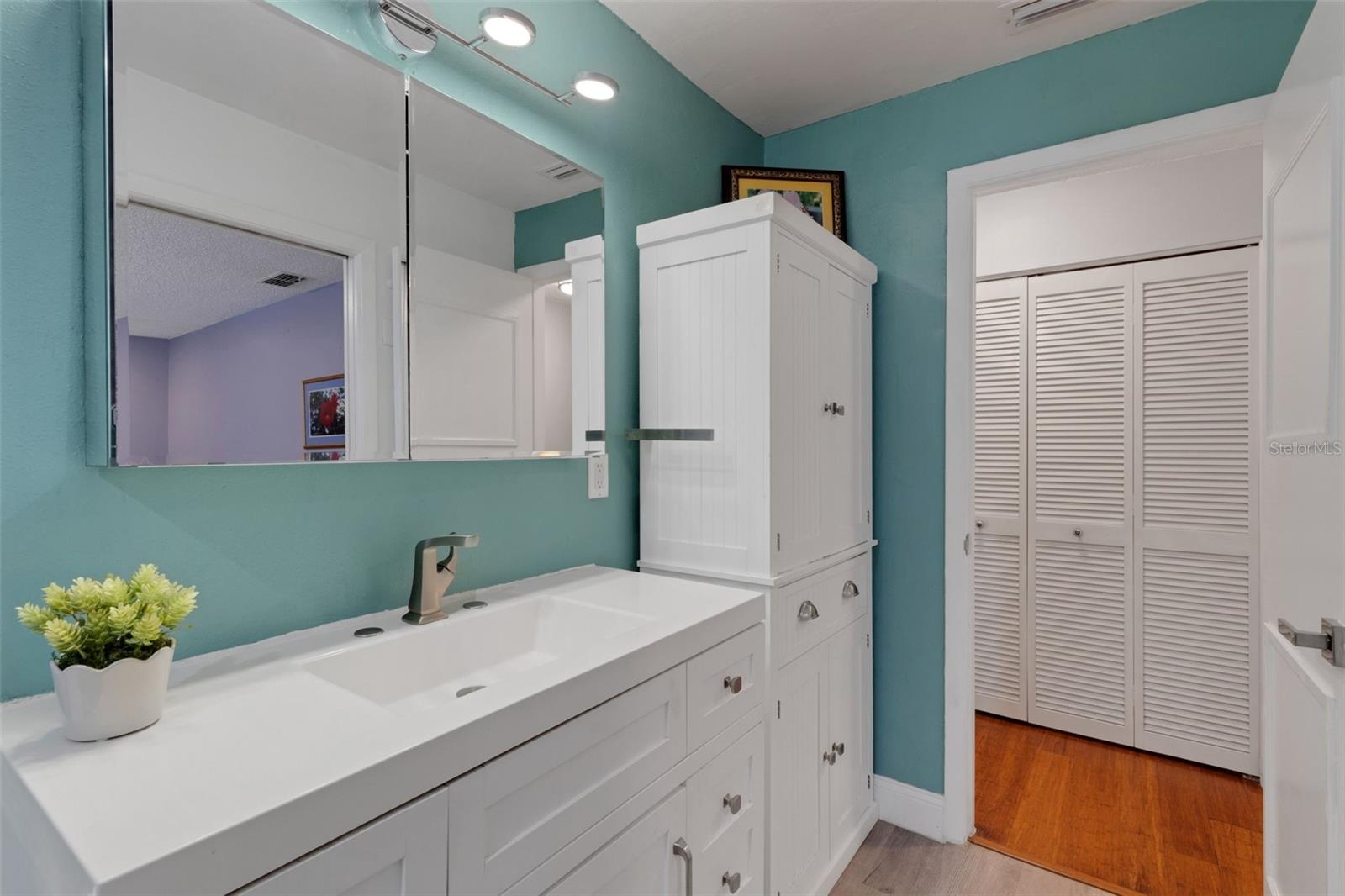 Built in Linen closet