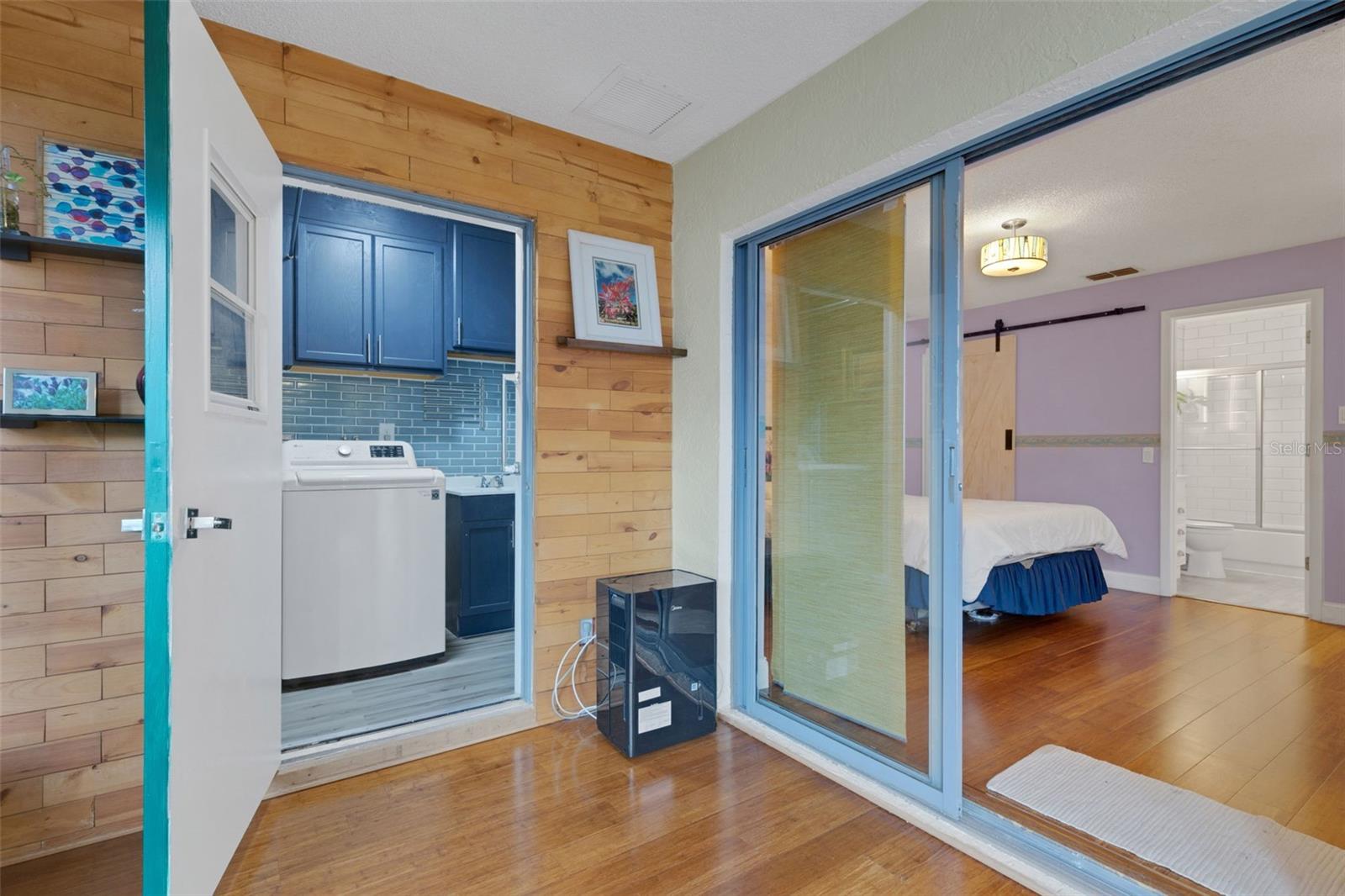 Your own washer and dryer inside!