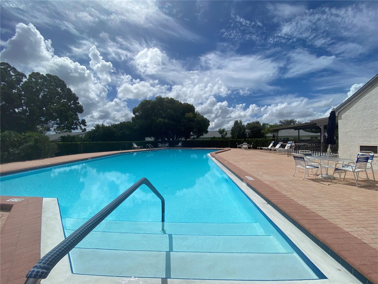 Walk to the Beautiful Community Pool