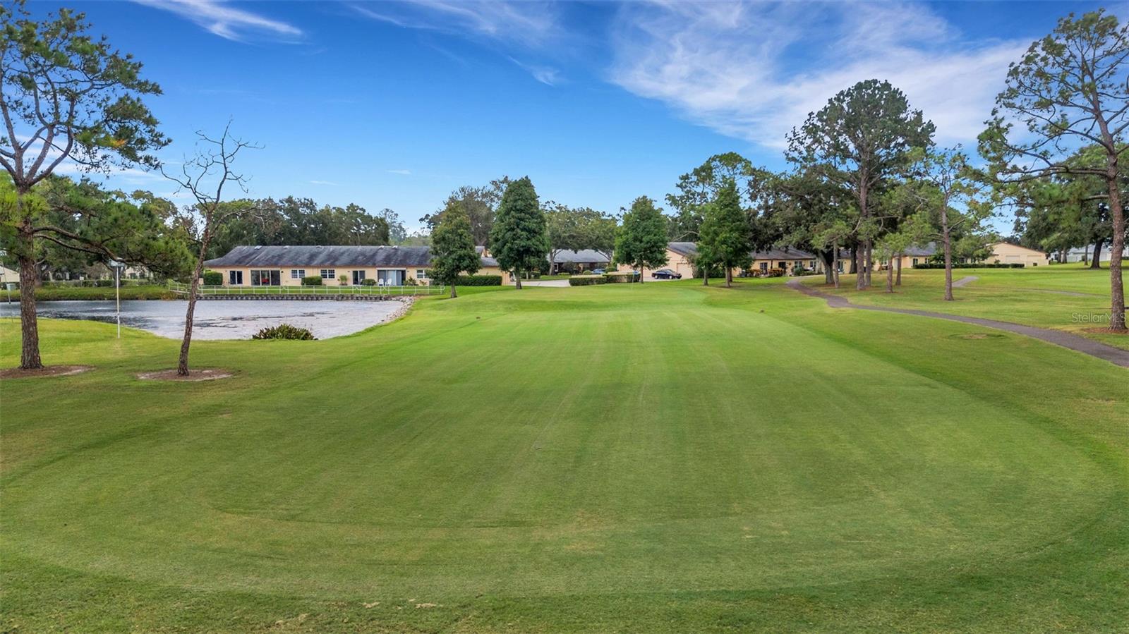 Well maintained greens