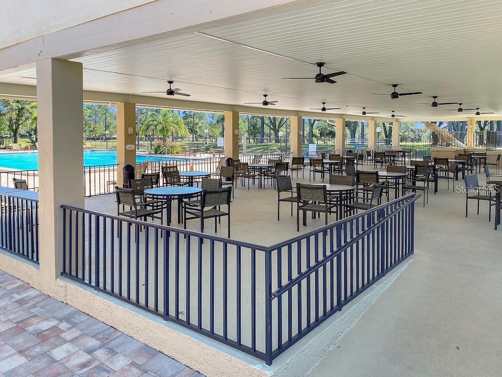 Pavilion at main pool