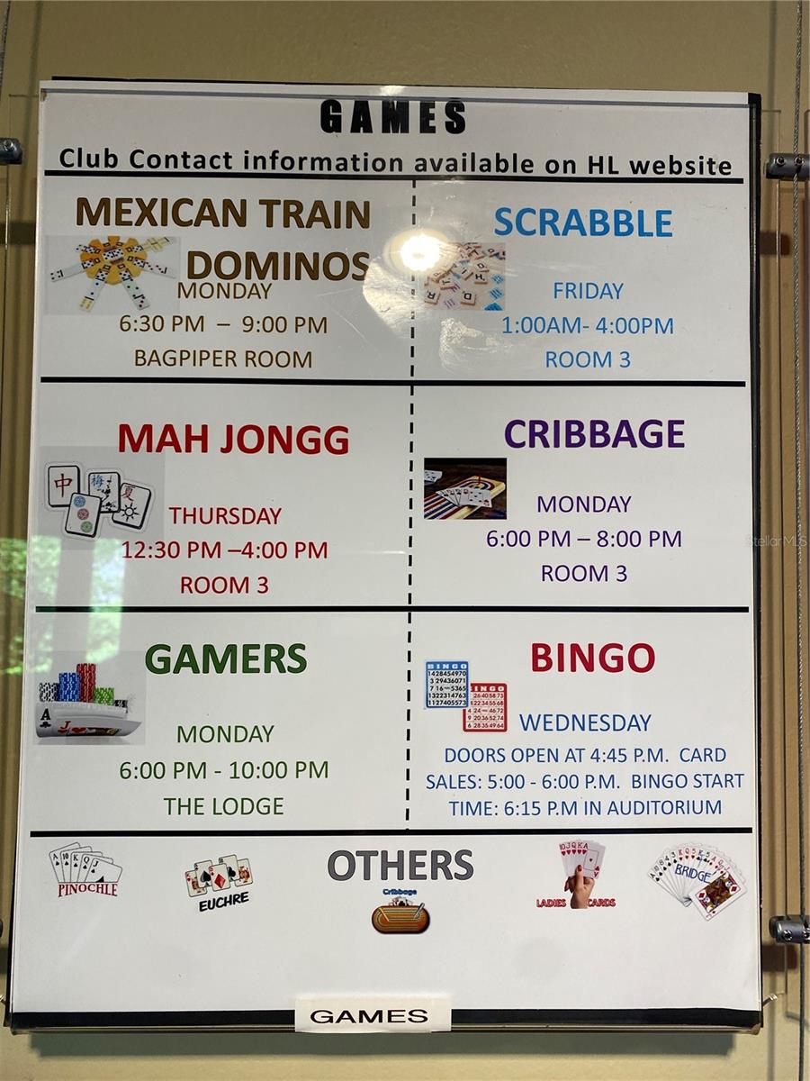 Some of the activities